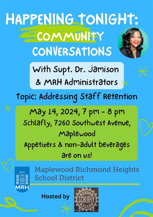 Community Conversations Series, May 14